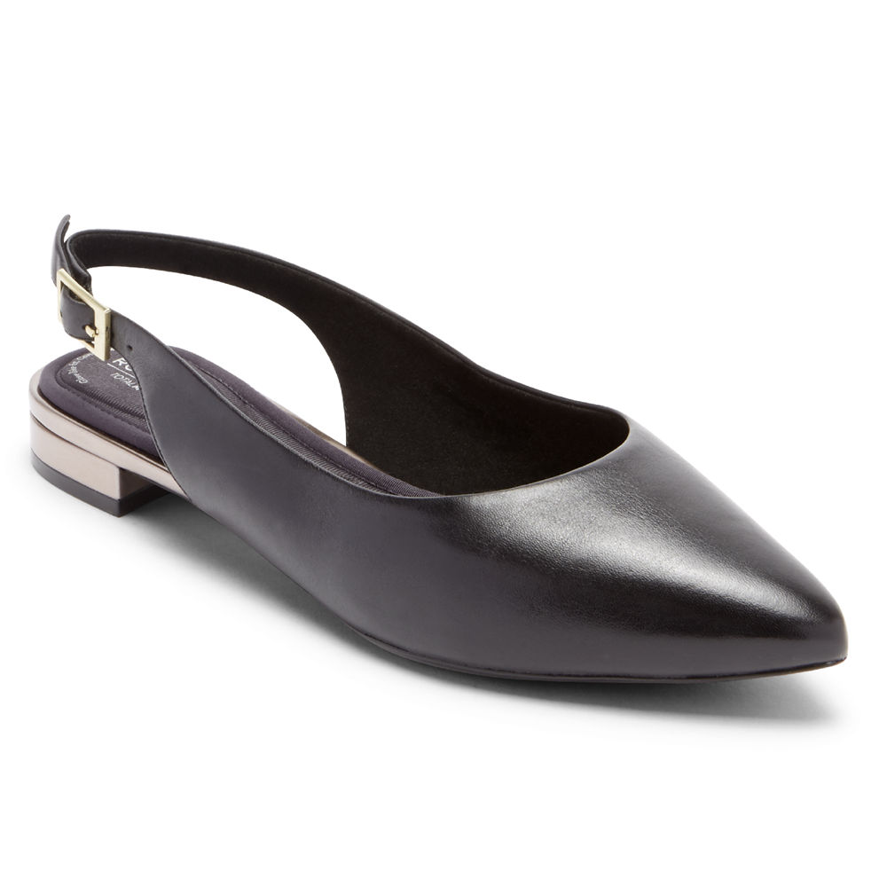 Rockport Womens Total Motion Adelyn - Slingback Black - QMR231547